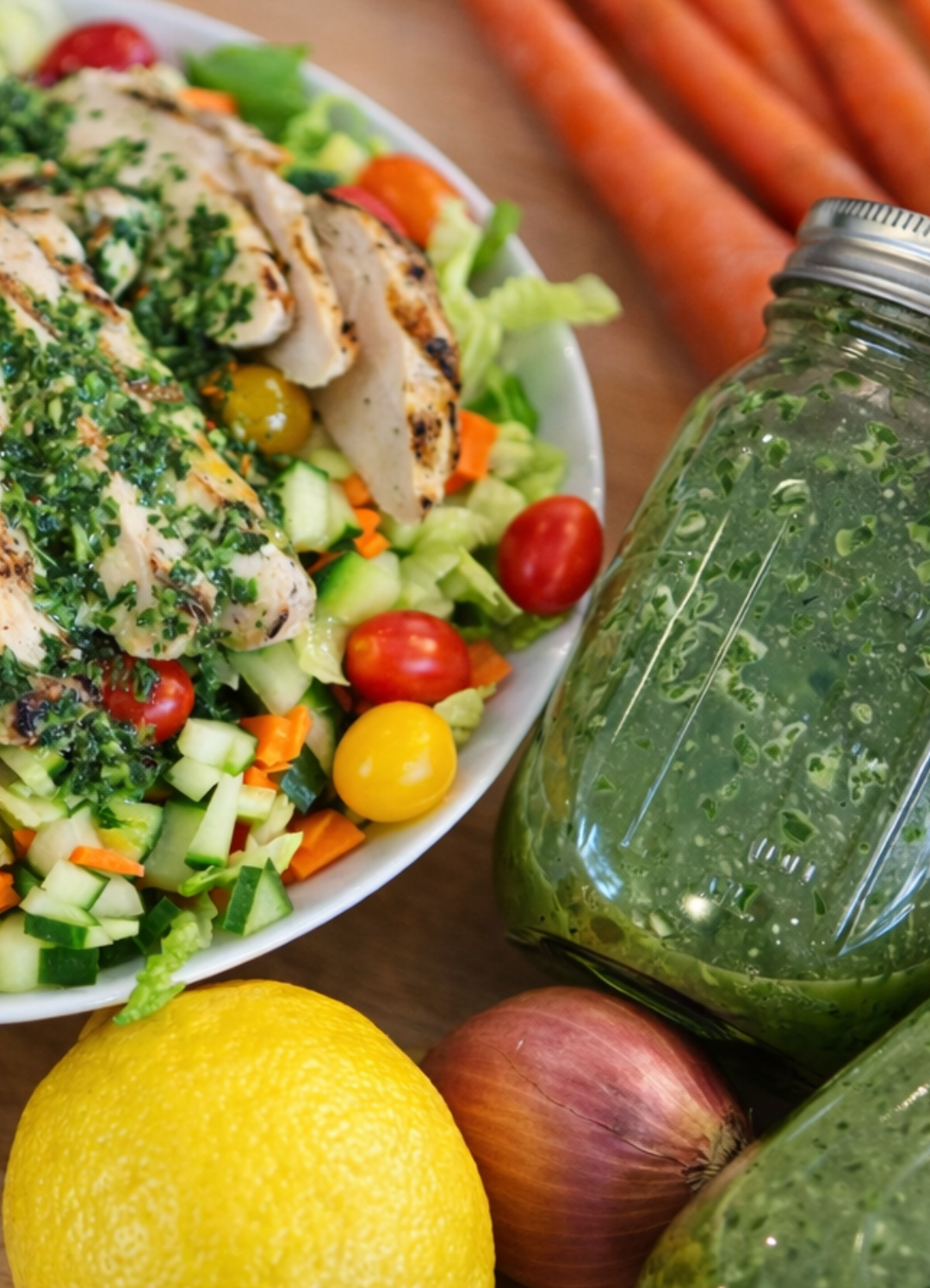 Lemon Basil Vinaigrette