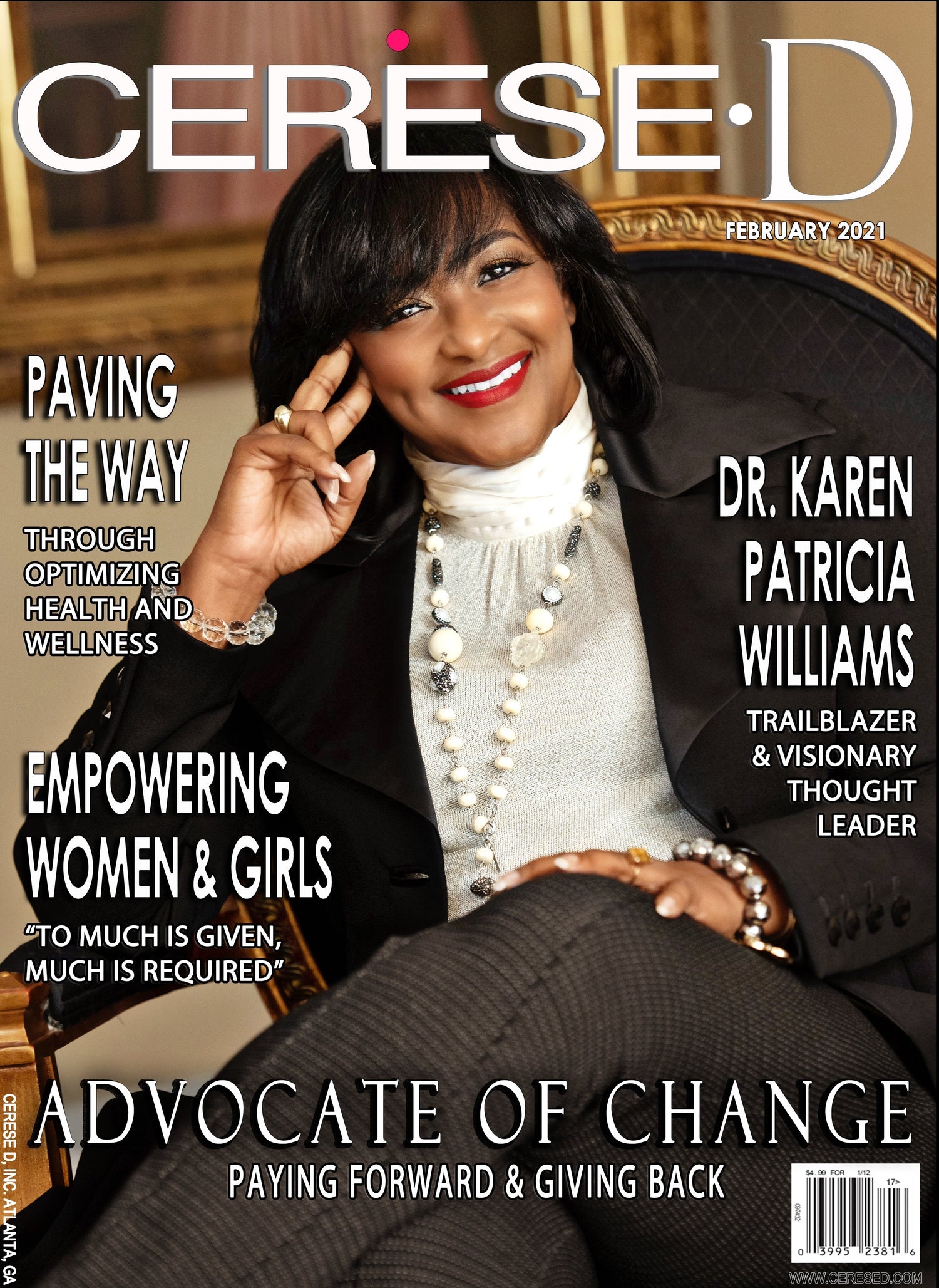 February 2021: Dr. Karen Patricia Williams