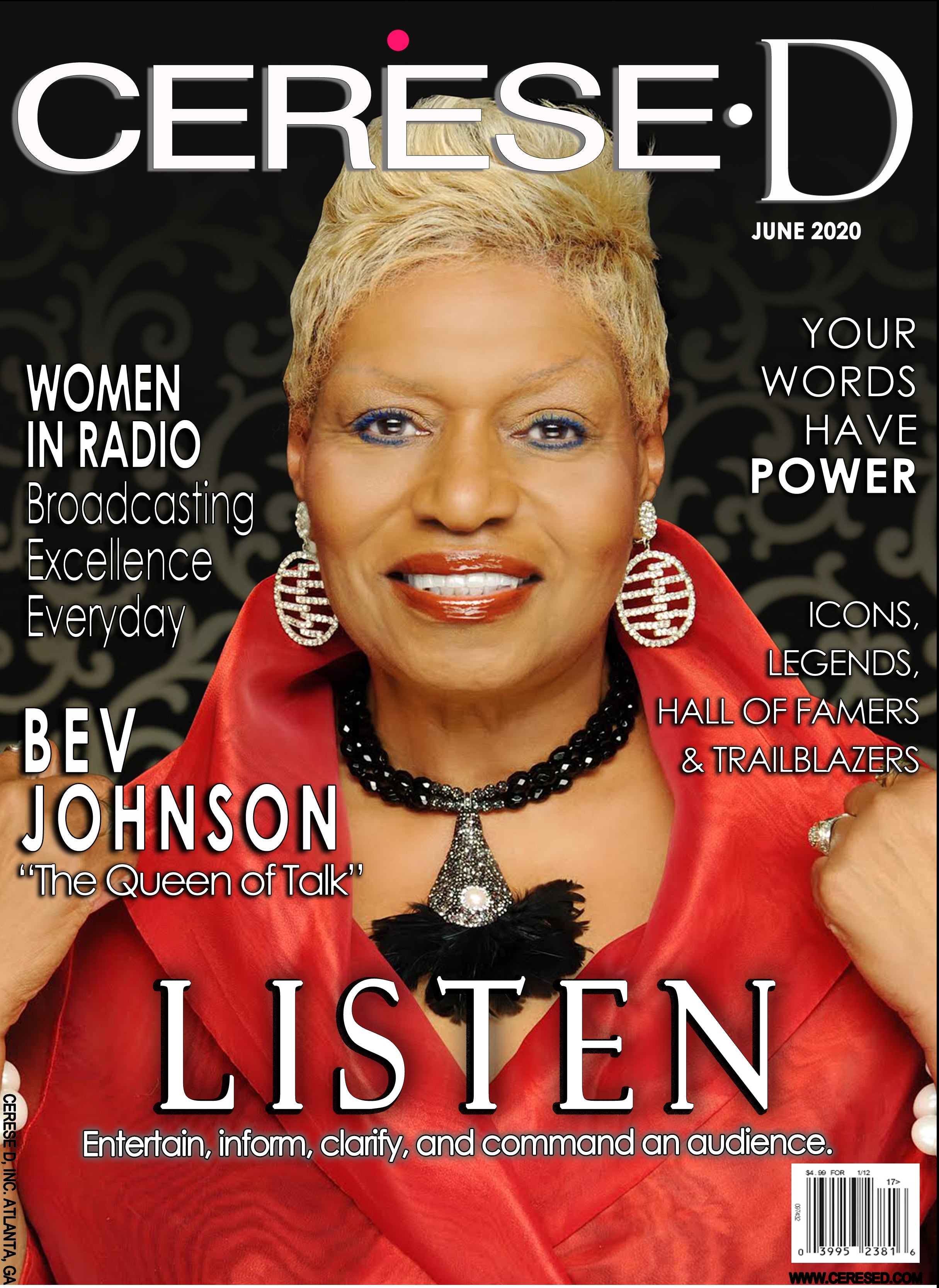 June 2020: Bev Johnson – Cerese D Magazine