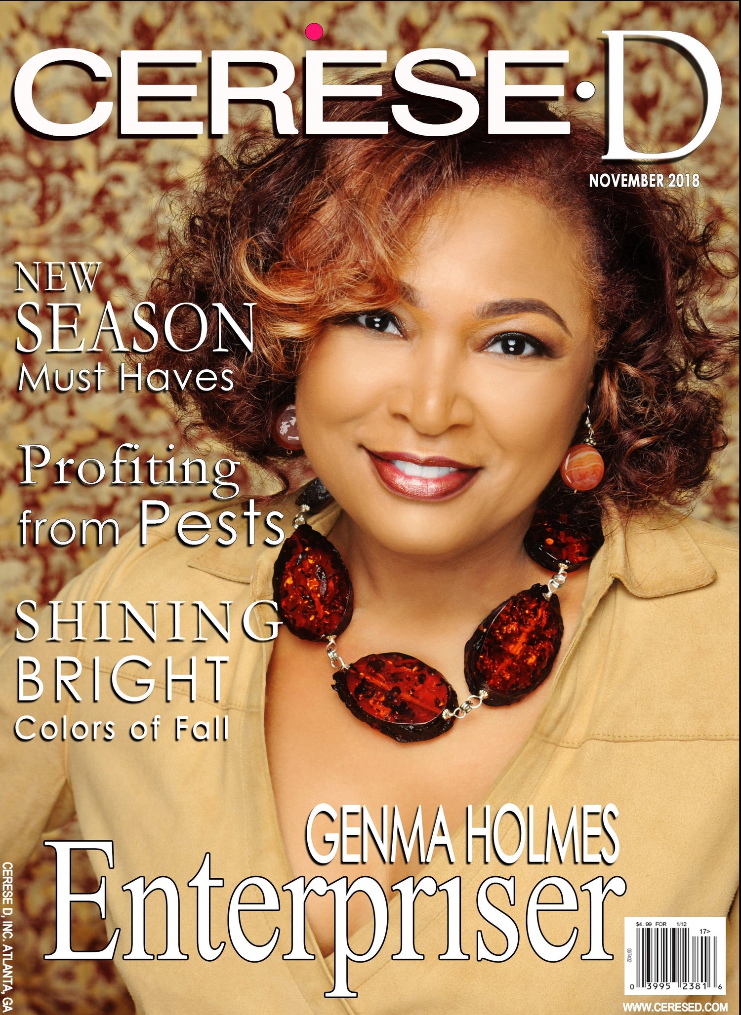Andrew Ruse Genma November 2018: Genma Holmes – Cerese D Magazine