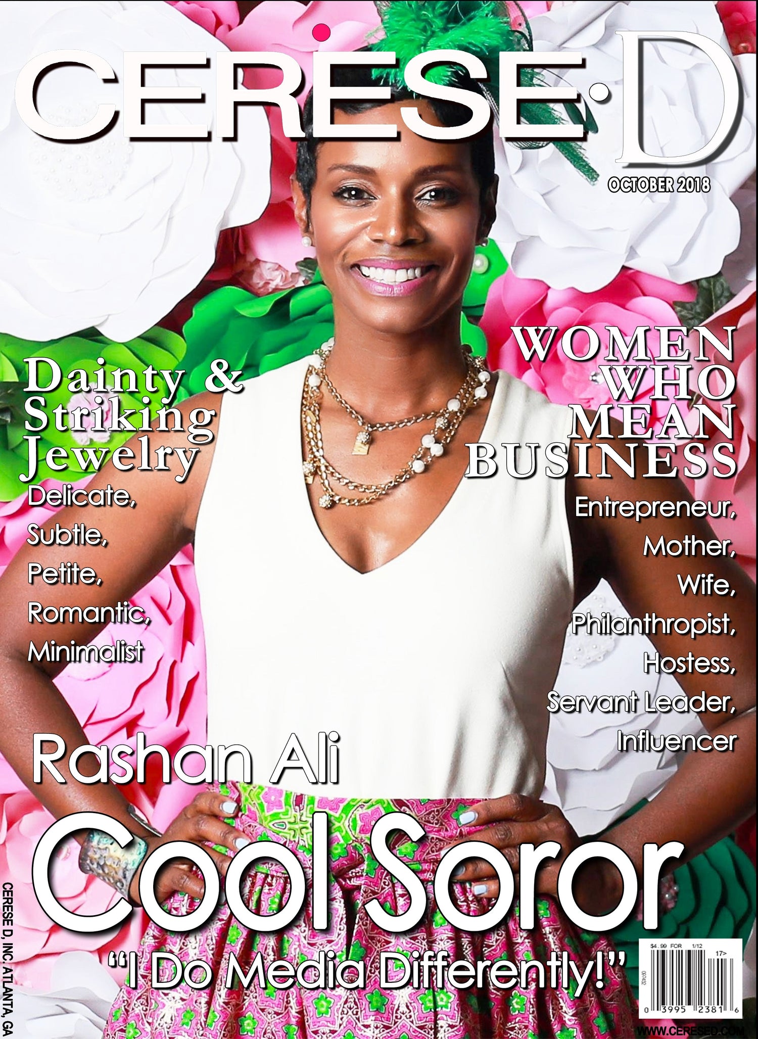 October 2018: Rashan Ali