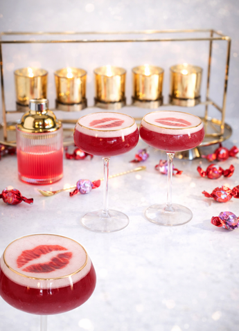 Valentine’s Day Kiss Cocktail